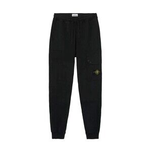 Stone Island Relaxed-Fit Cotton Jogger Pants With Logo Emblem - NWT